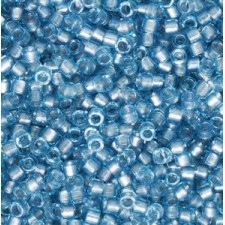Miyuki delica Beads 11/0 - Fancy lined silver sky DB-2383